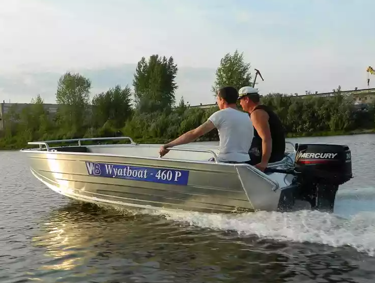 Алюминиевая лодка Wyatboat-460 P в Обнинске