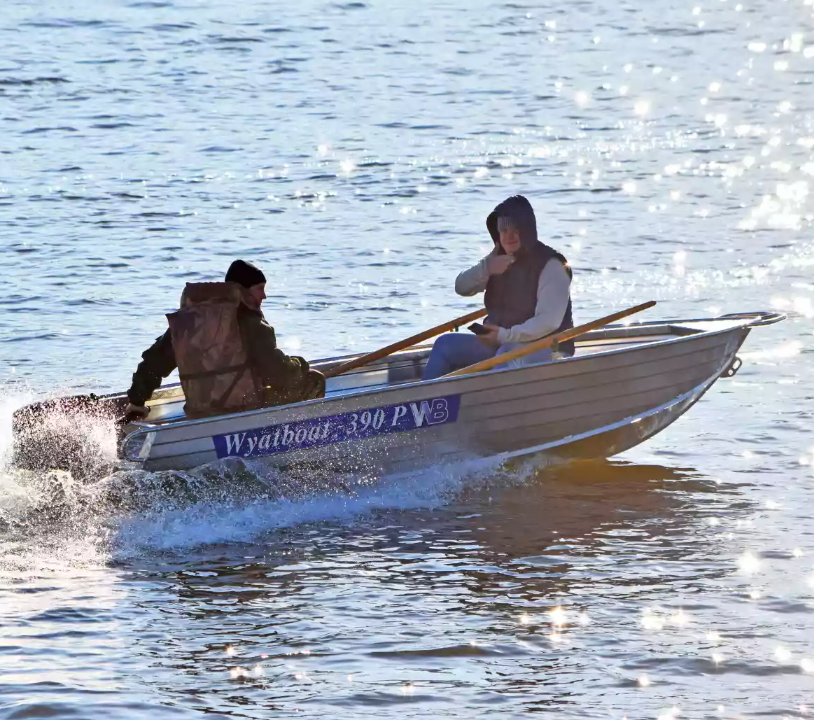 Алюминиевая лодка Wyatboat-390 P в Обнинске