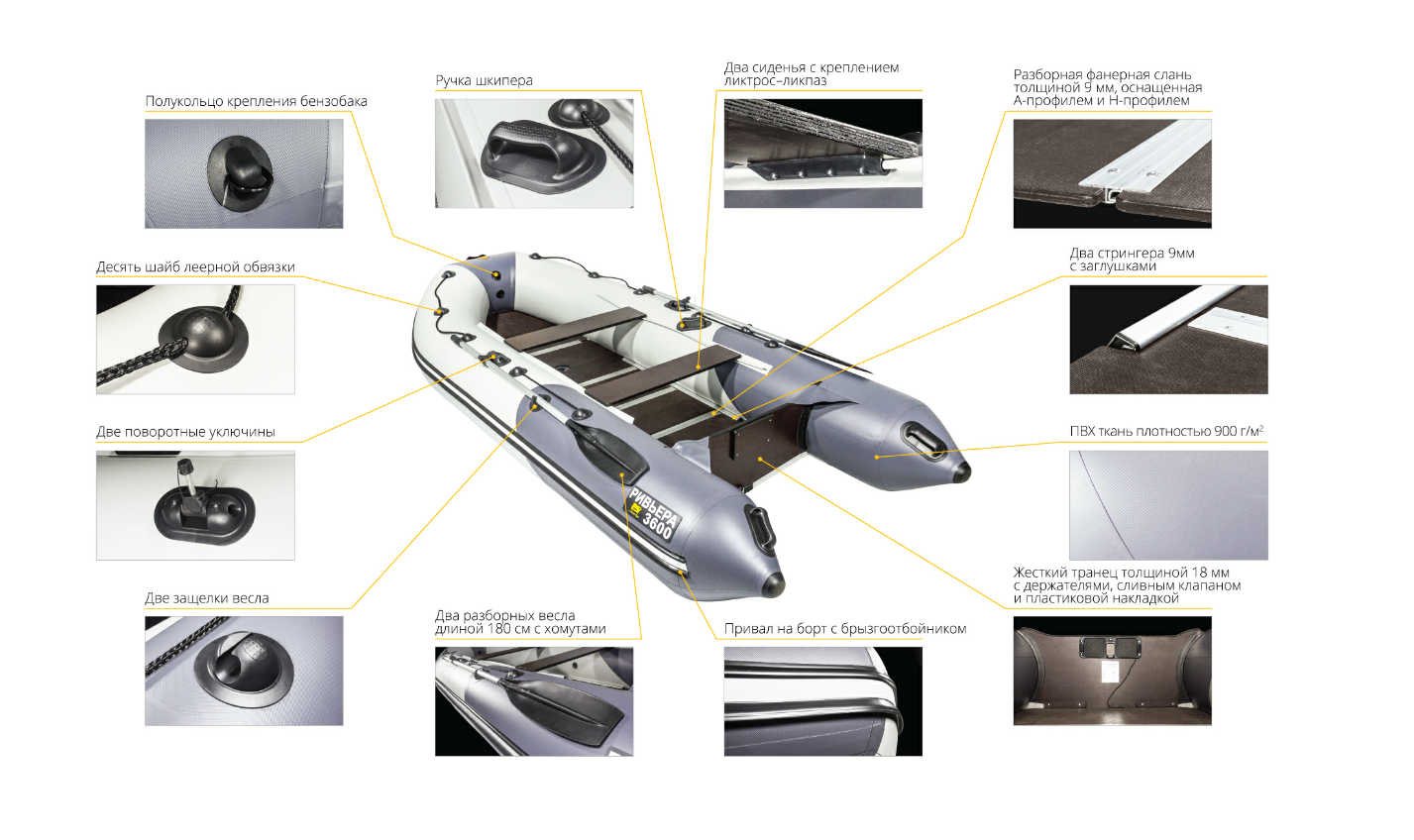 Лодка Ривьера Компакт 2900 СК в Обнинске
