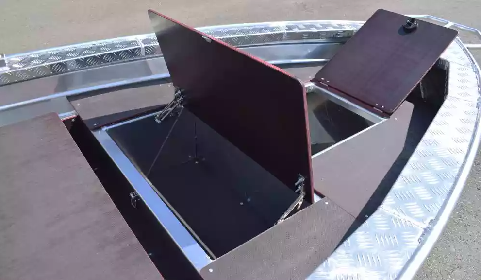 Алюминиевая лодка Wyatboat-390Р Fish в Обнинске