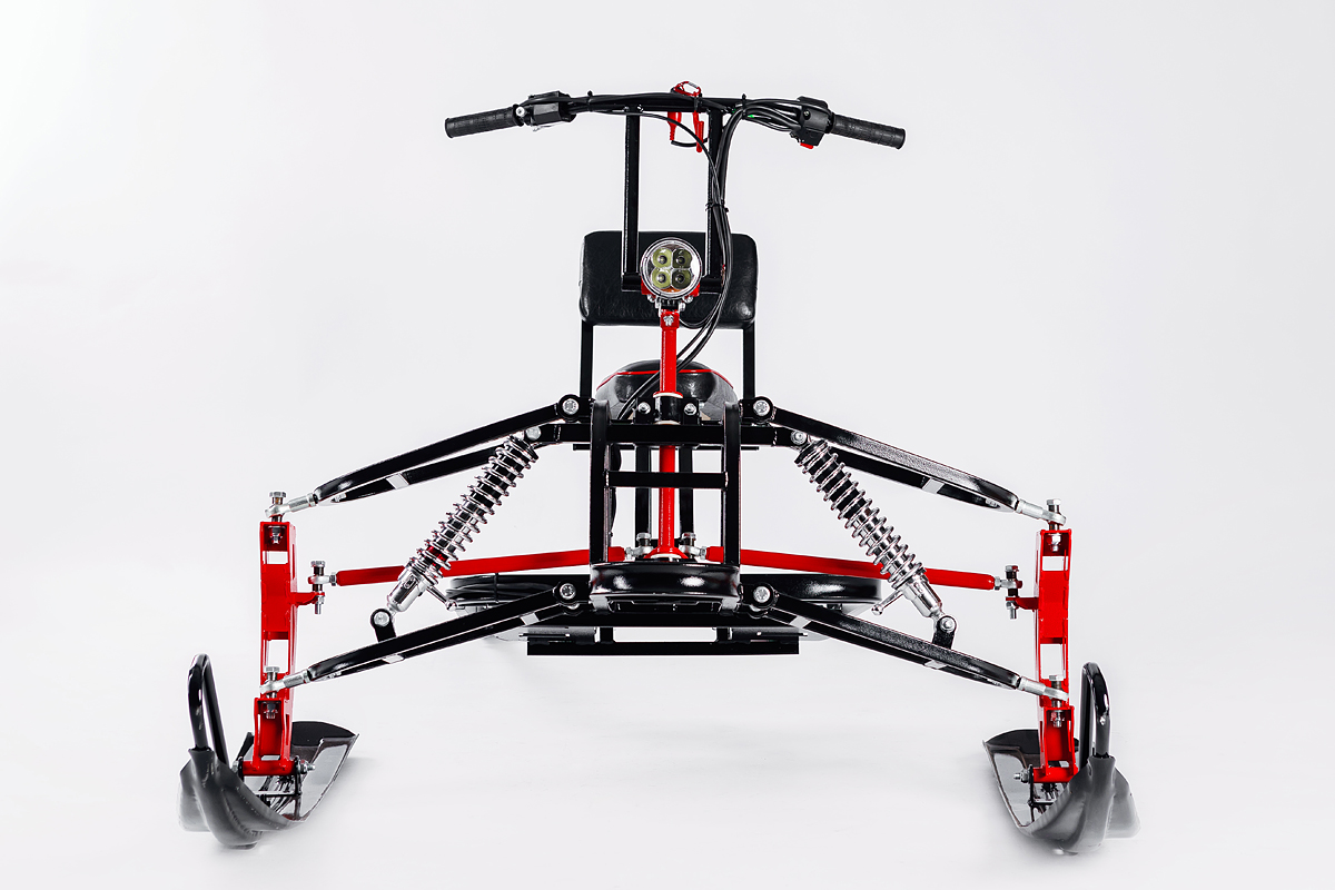 Лыжный модуль IKUDZO с подогревом ручек пластиковые лыжи в Обнинске