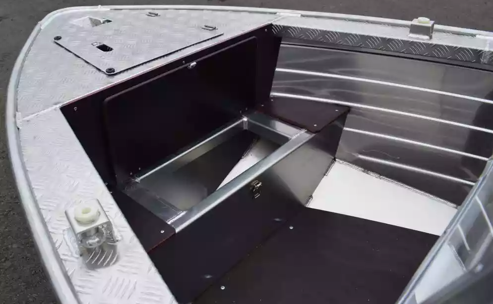Алюминиевая лодка Wyatboat-390 DCM Увеличенный борт в Обнинске