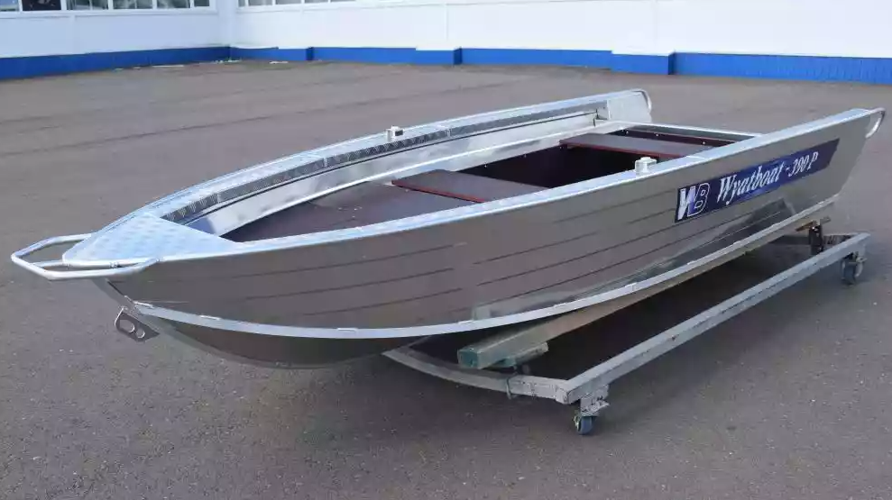 Алюминиевая лодка Wyatboat-390Р Fish в Обнинске