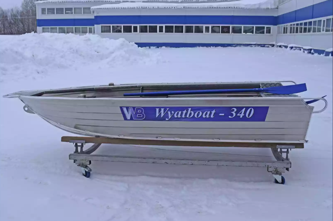 Алюминиевая лодка Wyatboat-340 Р в Обнинске
