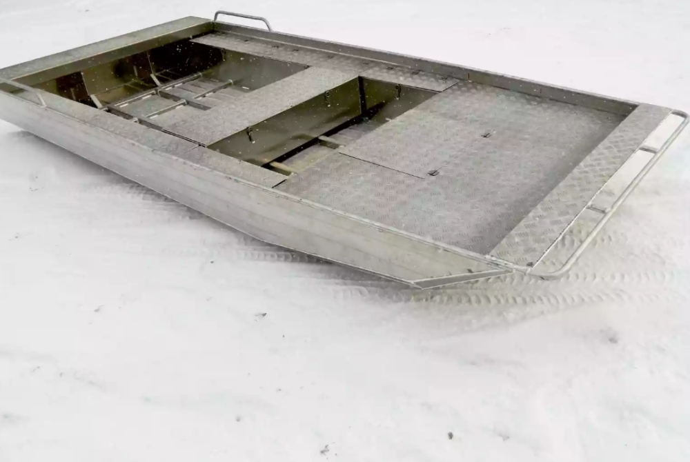 Алюминиевая лодка Wyatboat-390 Jonboat в Обнинске