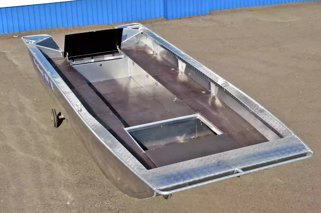 Алюминиевая лодка Wyatboat-490 Jonboat в Обнинске