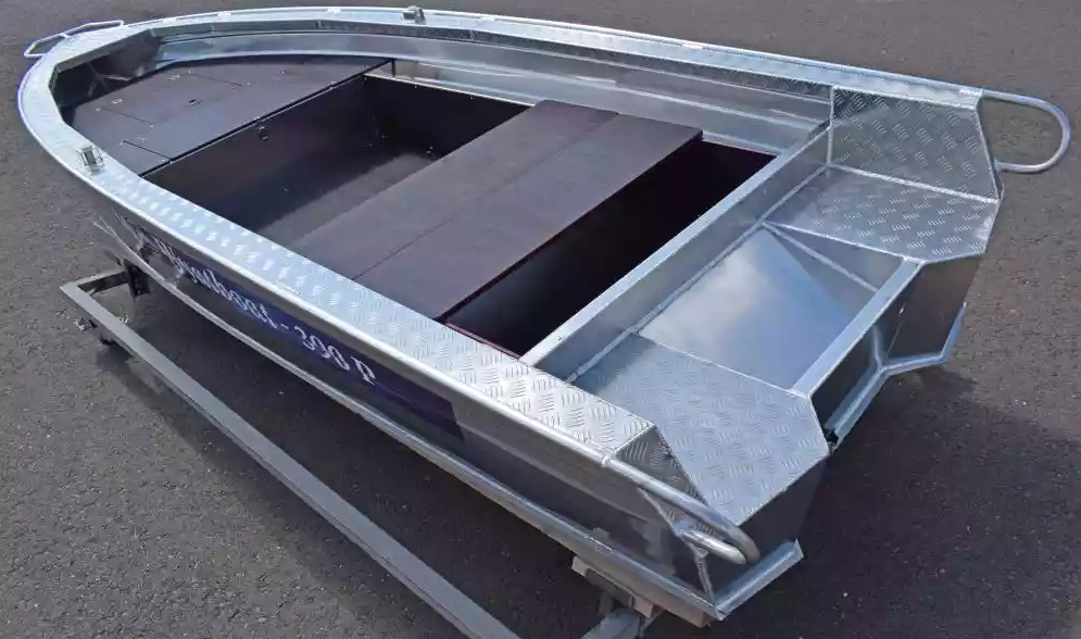 Алюминиевая лодка Wyatboat-390Р Fish в Обнинске