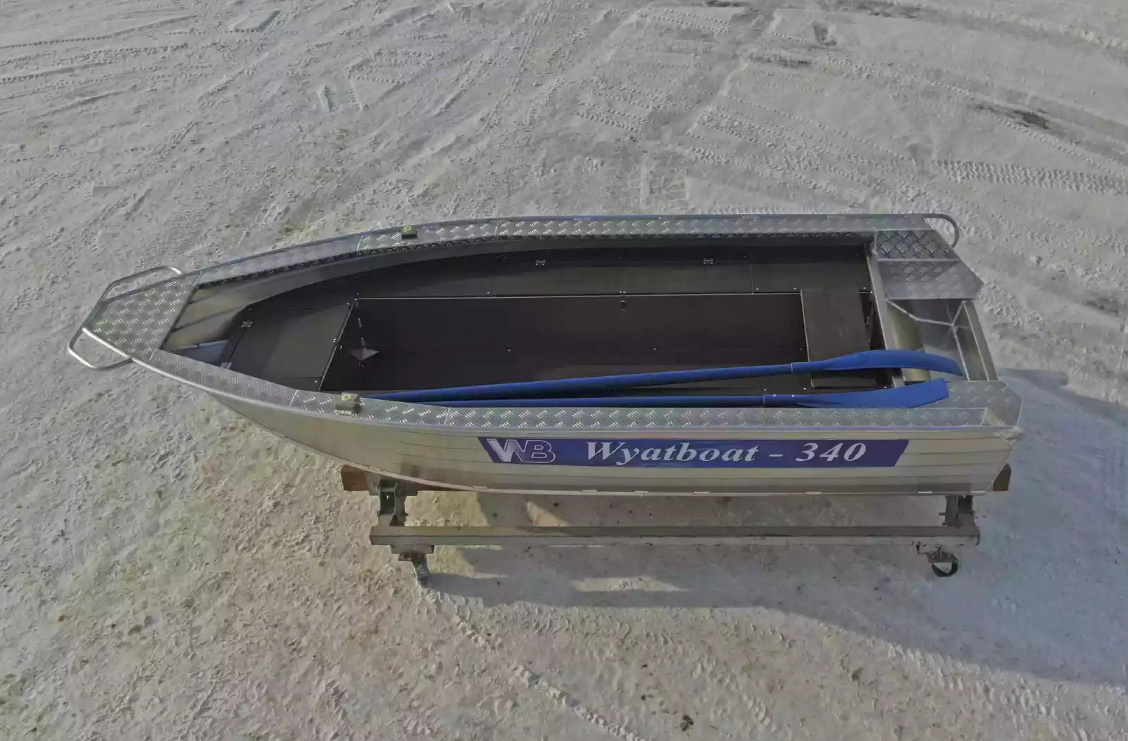 Алюминиевая лодка Wyatboat-340 РМ в Обнинске