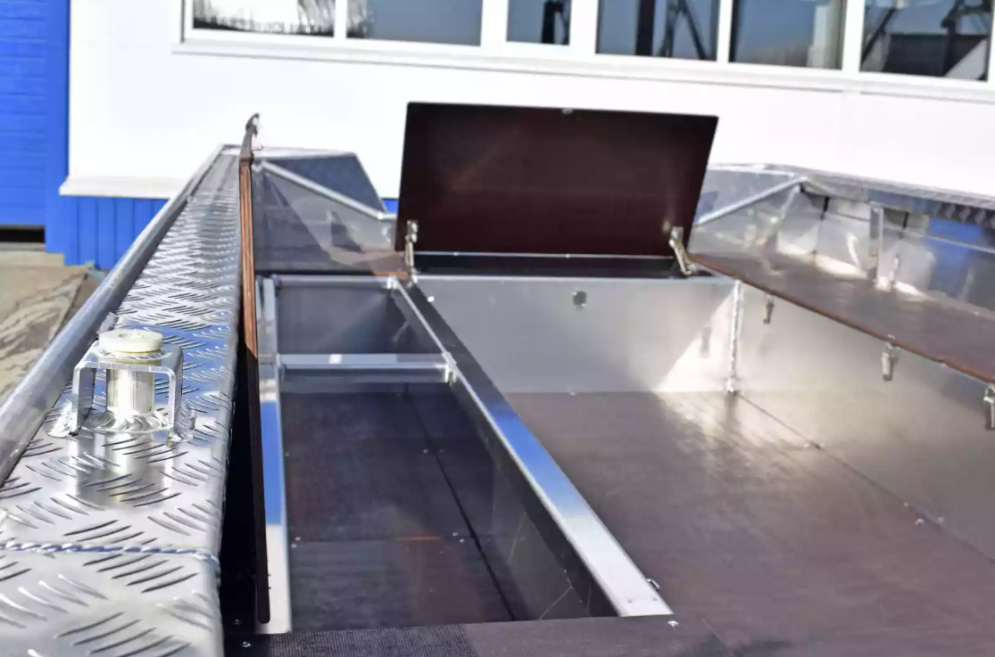 Алюминиевая лодка Wyatboat-490 Jonboat в Обнинске