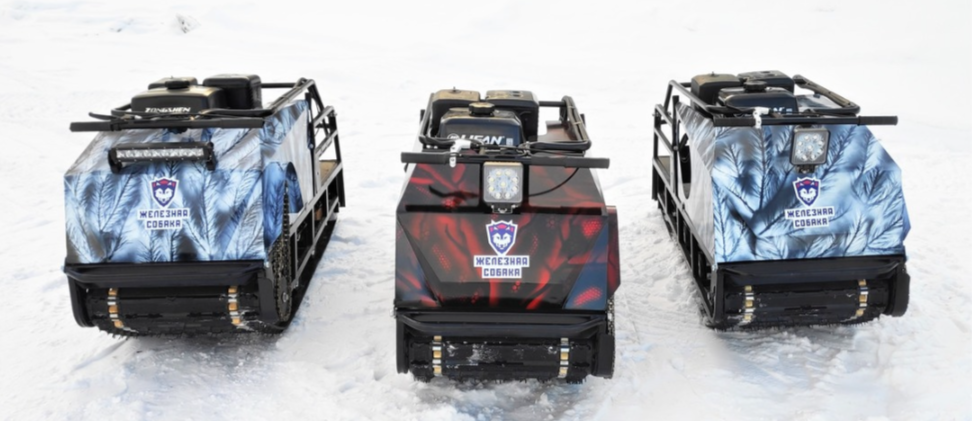 Мотобуксировщик Irondog (Железная собака) M500 9 Камуфляж Охотник в Обнинске