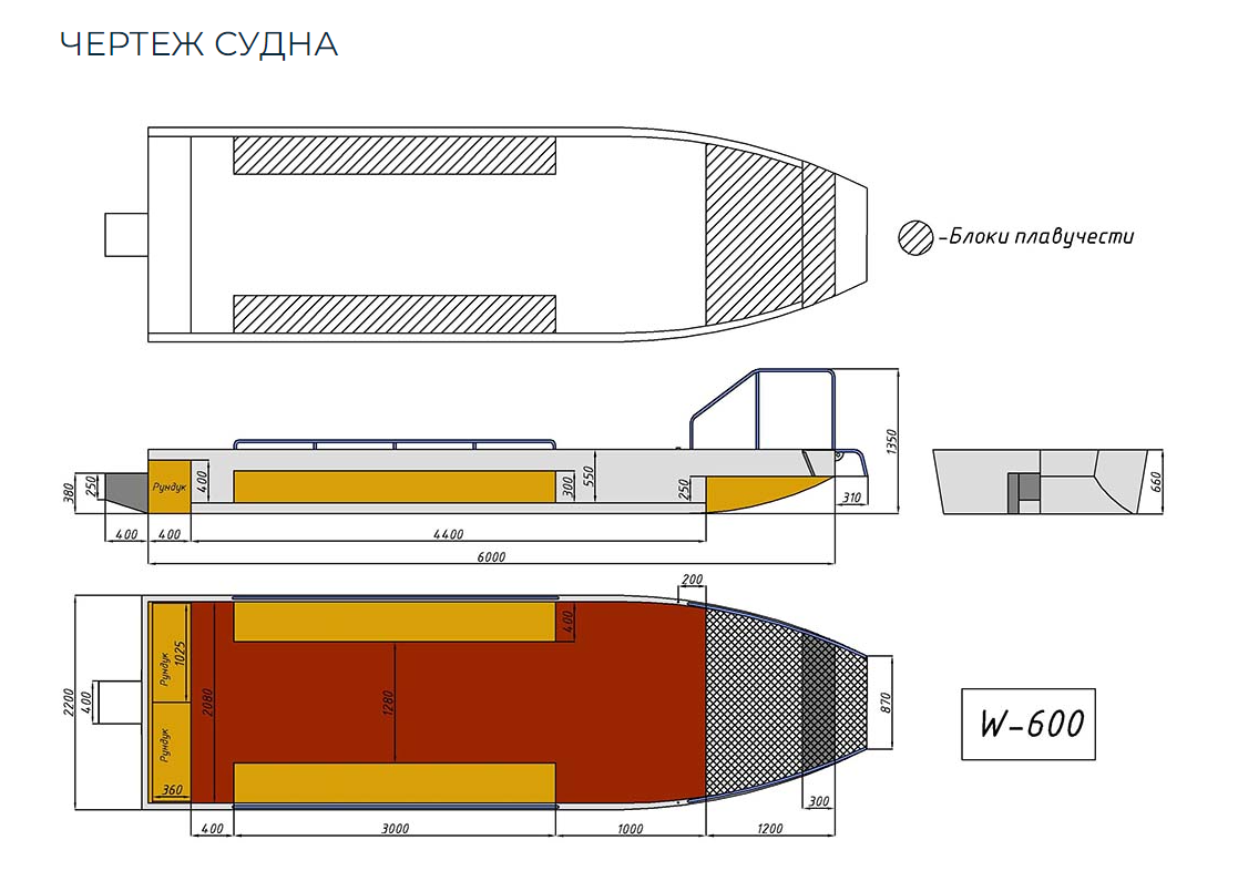 Алюминиевая лодка Wyatboat-600 в Обнинске