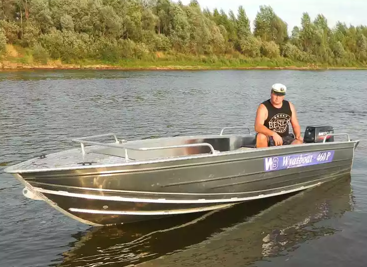 Алюминиевая лодка Wyatboat-460 P в Обнинске