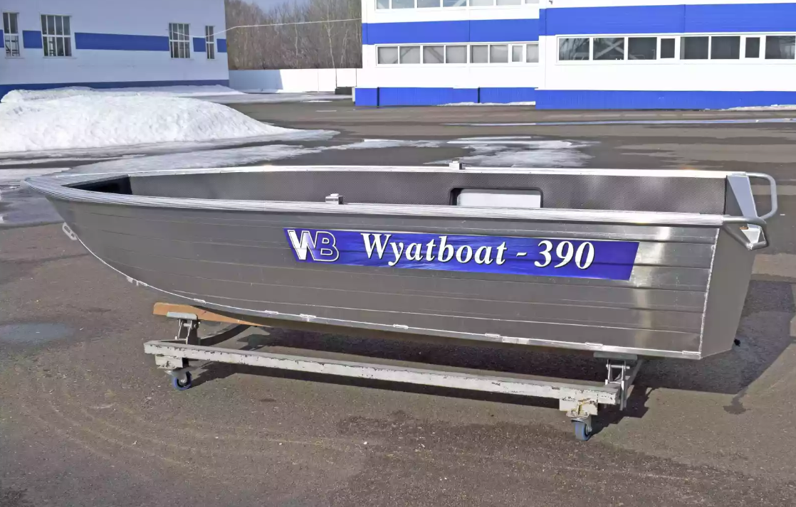 Алюминиевая лодка Wyatboat-390 Р NEW в Обнинске