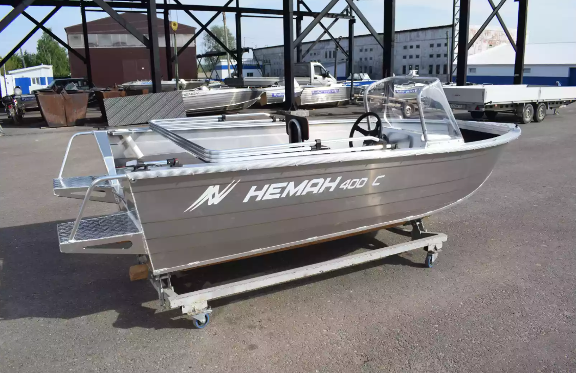 Алюминиевая лодка Неман-400 С в Обнинске