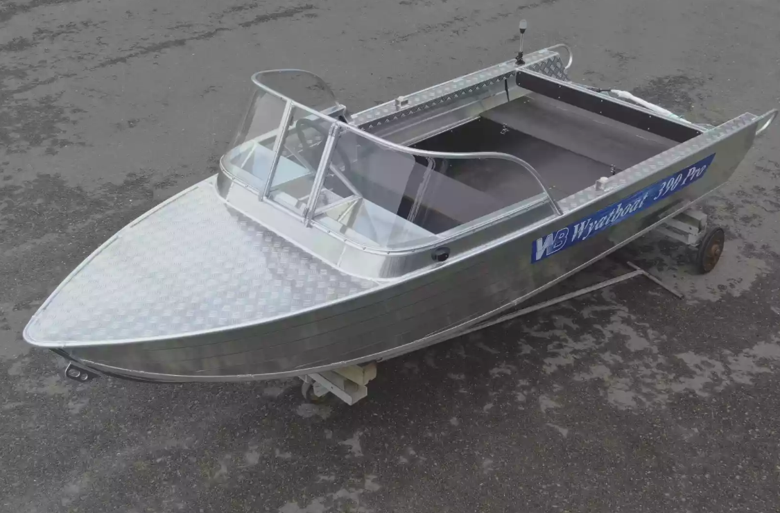 Алюминиевая лодка Wyatboat-390 Pro в Обнинске
