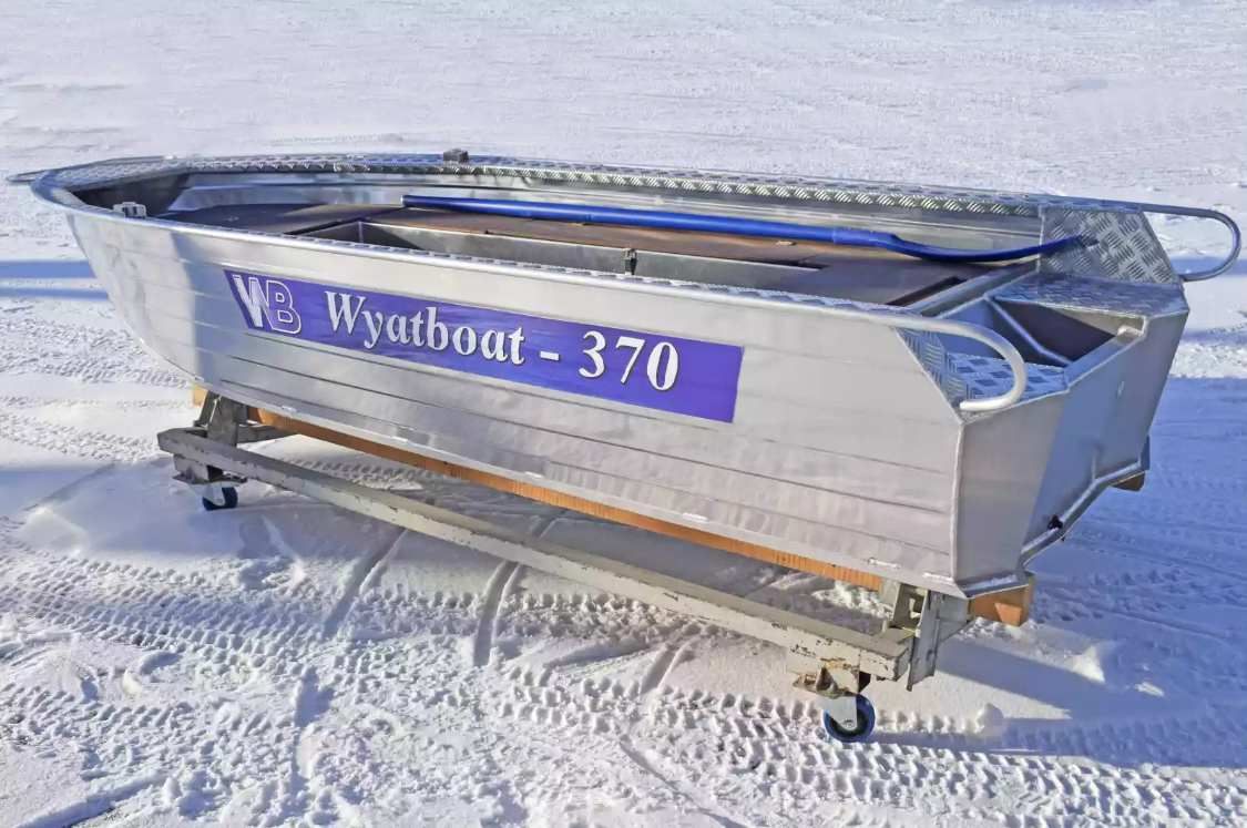 Алюминиевая лодка Wyatboat-370 РМ в Обнинске