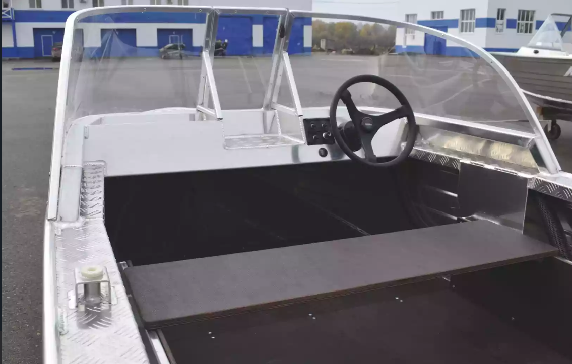 Алюминиевая лодка Wyatboat-390 Pro в Обнинске