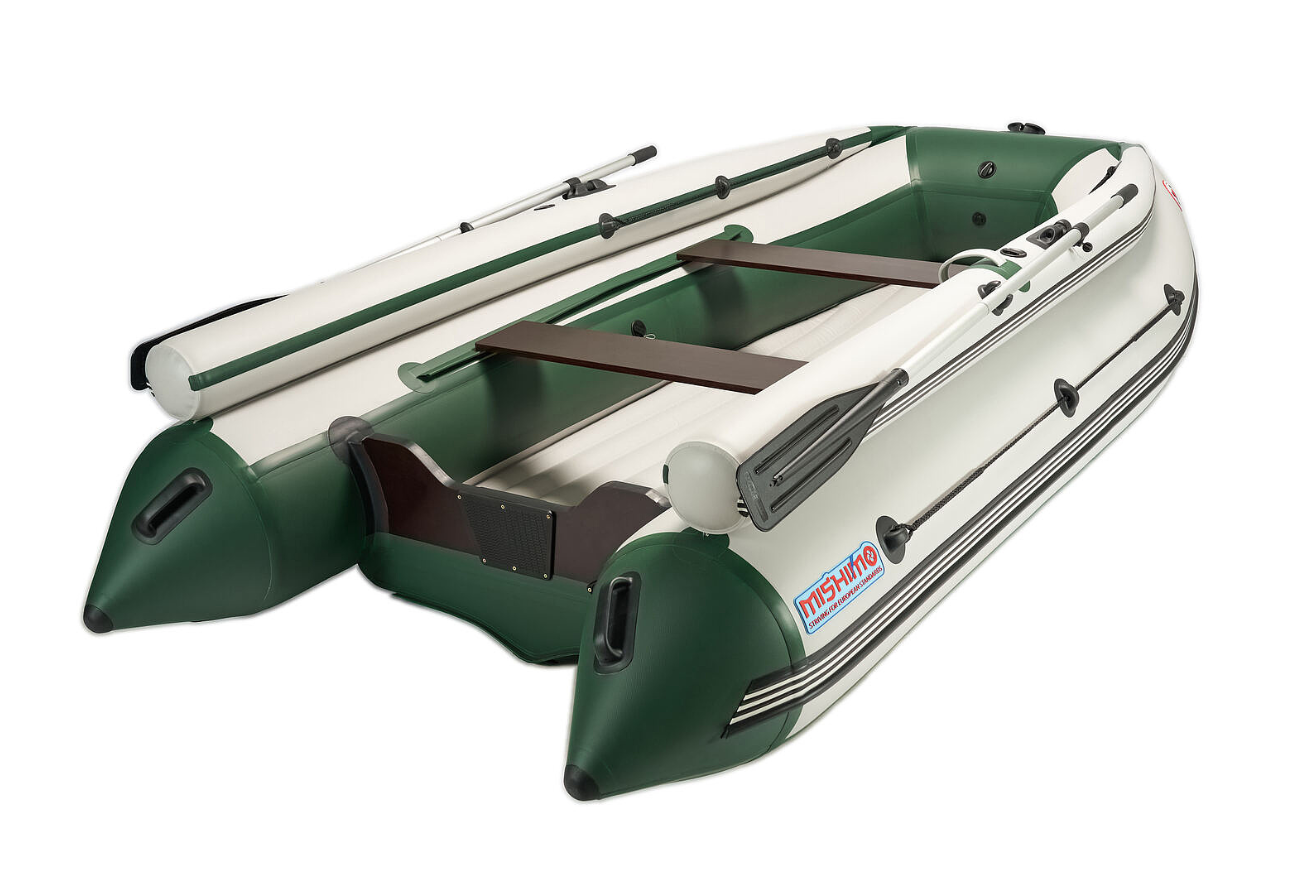 КОМПЛЕКТ ЛОДКА MISHIMO FAMILY LITE 370 + МОТОР 9,9 (15) Л.С. в Обнинске