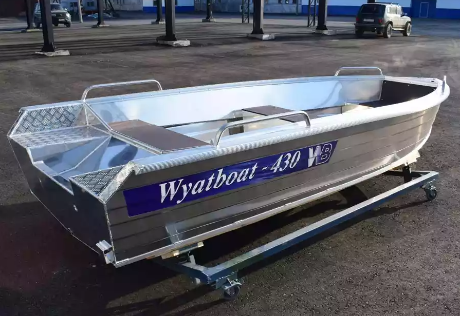 Алюминиевая лодка  Wyatboat-430 Р в Обнинске