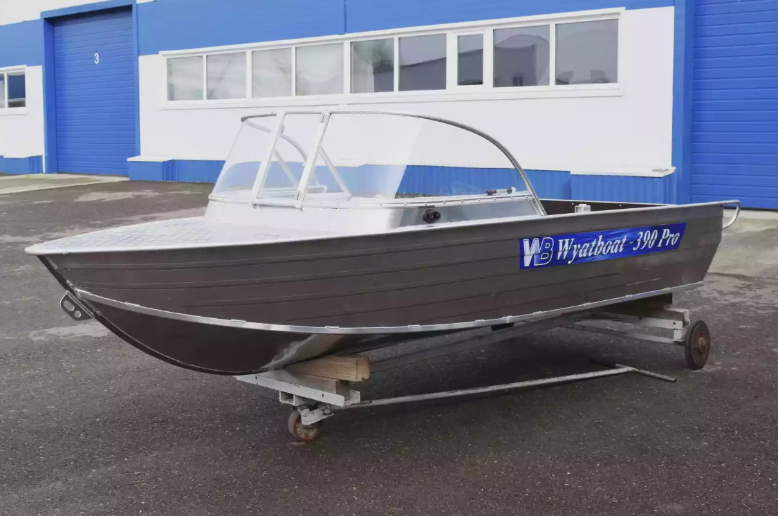 Алюминиевая лодка Wyatboat-390 Pro в Обнинске