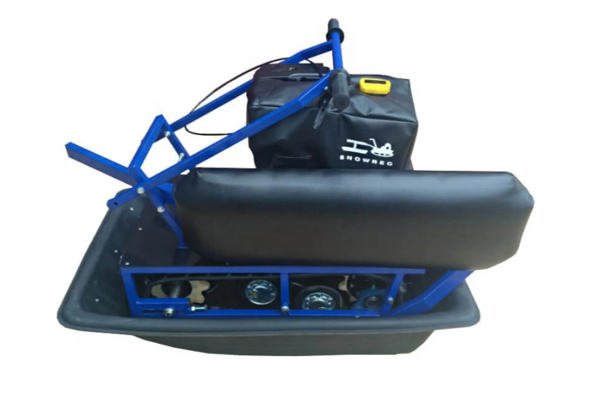 Мини-мотобуксировщик Альбатрос-М с фарой в Обнинске