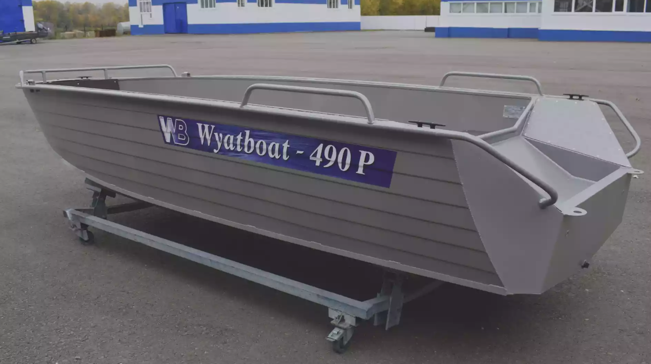Алюминиевая лодка Wyatboat-490 P в Обнинске