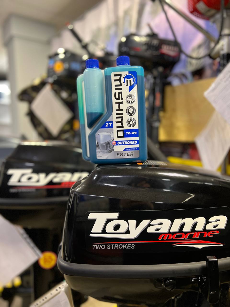 Масло MISHIMO 2T OUTBOARD (ESTER) полусинтетика 1 л в Обнинске