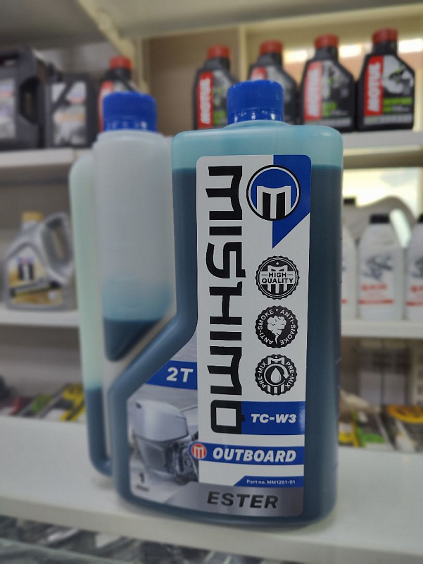 Масло MISHIMO 2T OUTBOARD (ESTER) полусинтетика 1 л в Обнинске