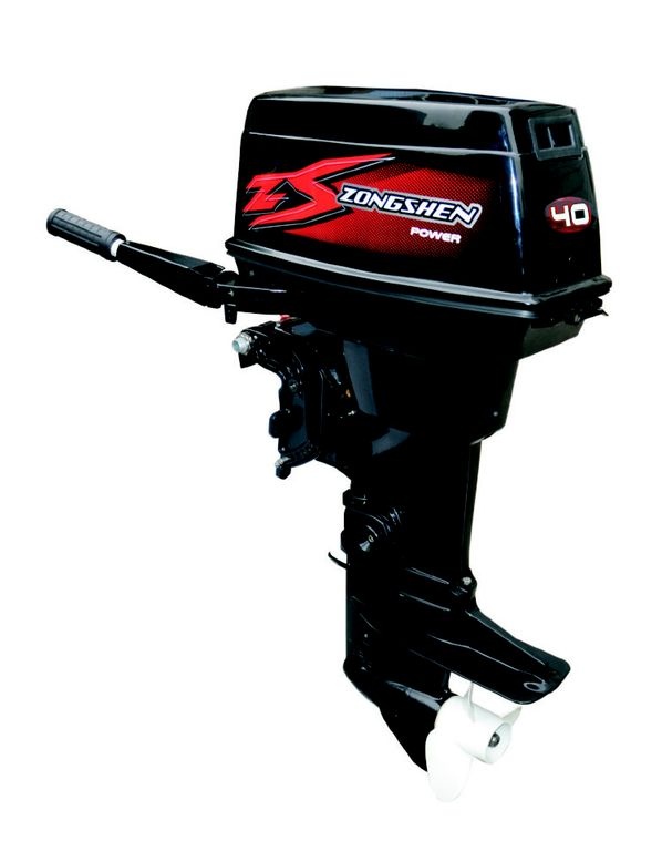 Лодочный мотор Zongshen T40 (+руль+пульт) в Обнинске