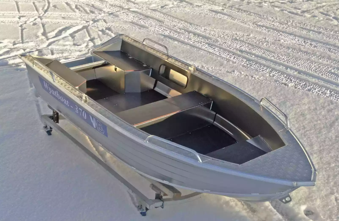 Алюминиевая лодка Wyatboat-370 в Обнинске