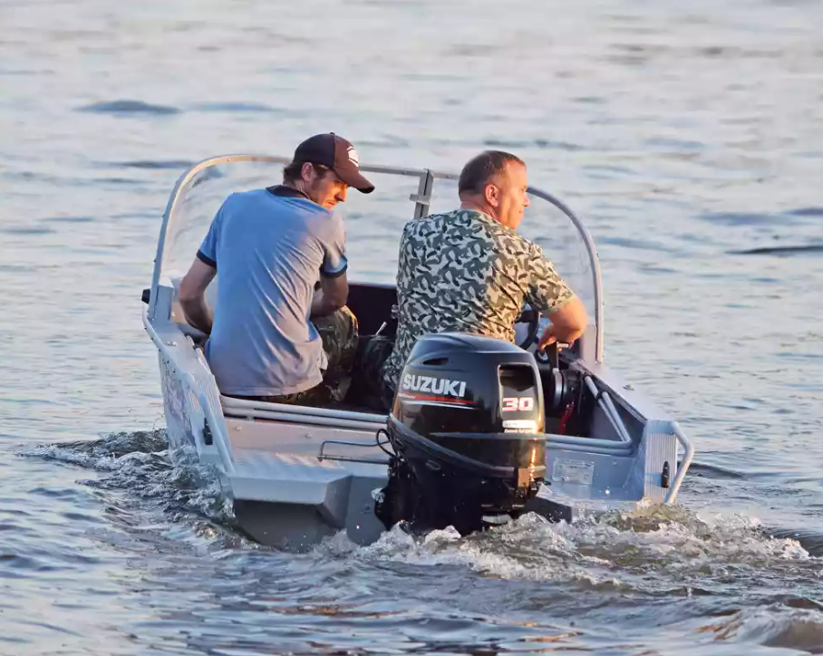 Алюминиевая лодка Wyatboat-390 DCM в Обнинске