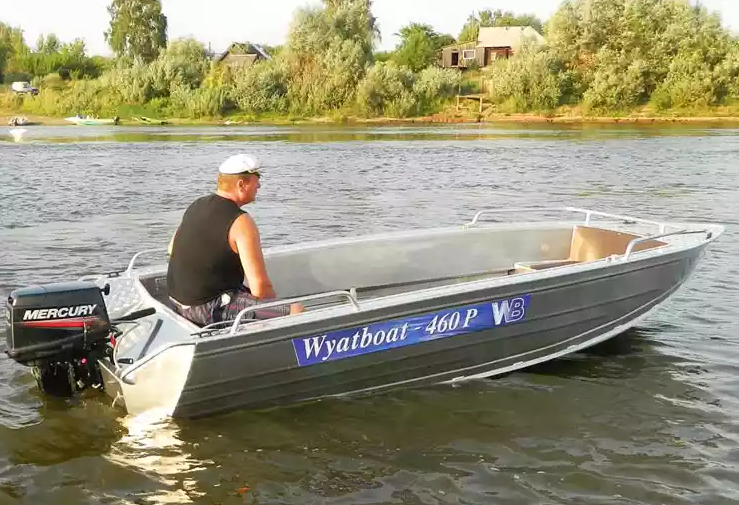 Алюминиевая лодка Wyatboat-460 P в Обнинске
