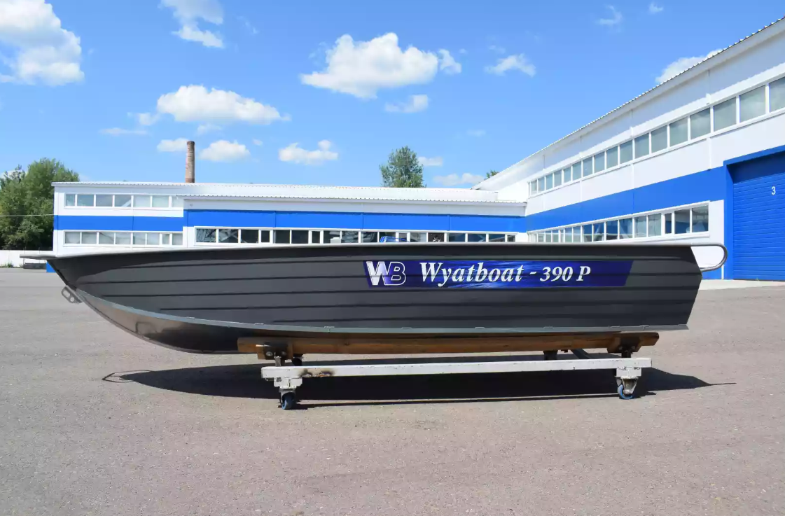 Алюминиевая лодка Wyatboat-390Р Fish в Обнинске