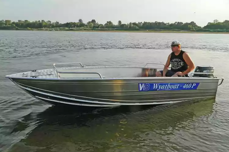 Алюминиевая лодка Wyatboat-460 P в Обнинске