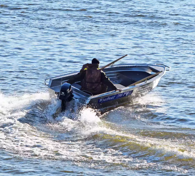 Алюминиевая лодка Wyatboat-390 P в Обнинске