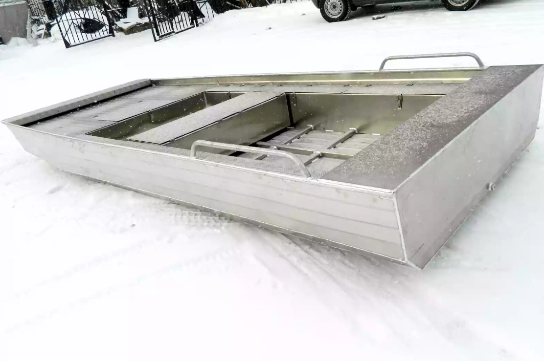 Алюминиевая лодка Wyatboat-390 Jonboat в Обнинске