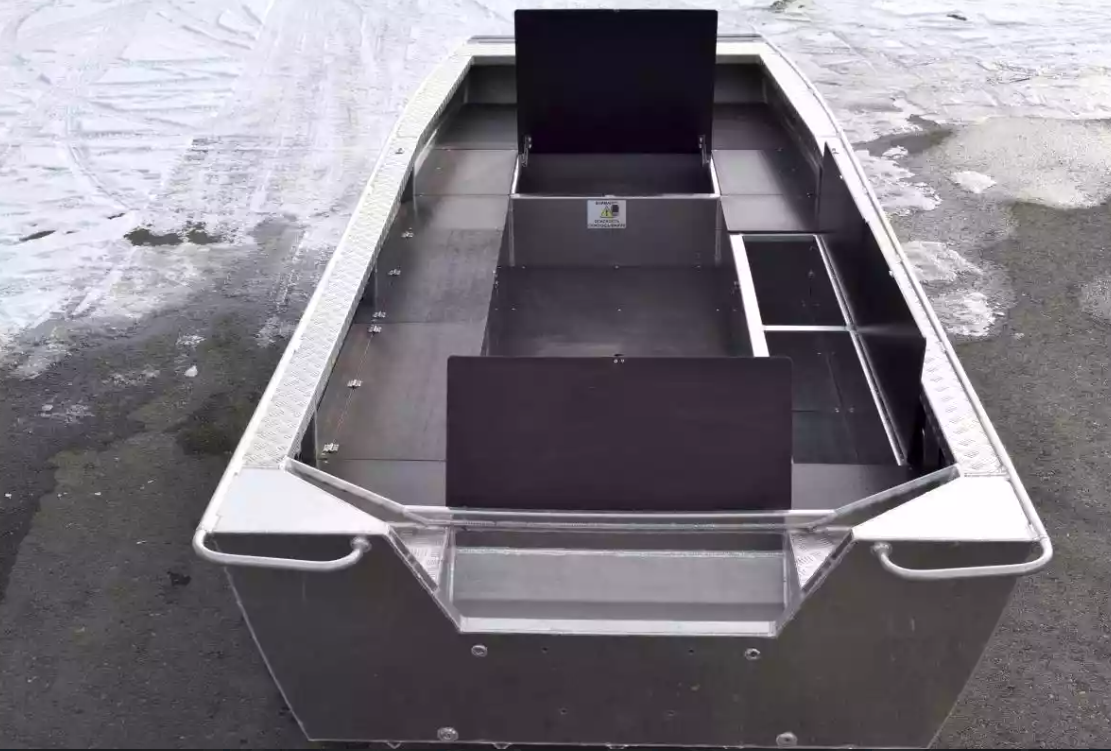 Алюминиевая лодка Wyatboat-490 Jonboat в Обнинске