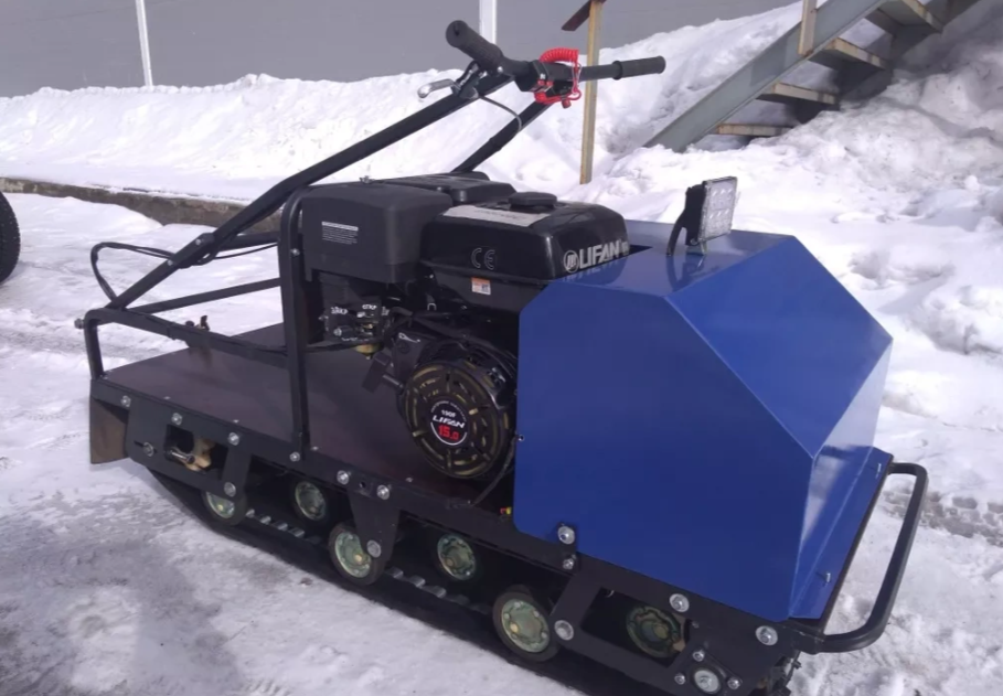 Мотобуксировщик AhtaR ЗИМА с реверсом (задний ход) в Обнинске