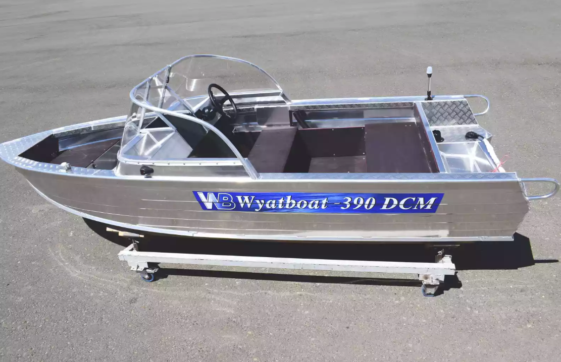 Алюминиевая лодка Wyatboat-390 DCM в Обнинске