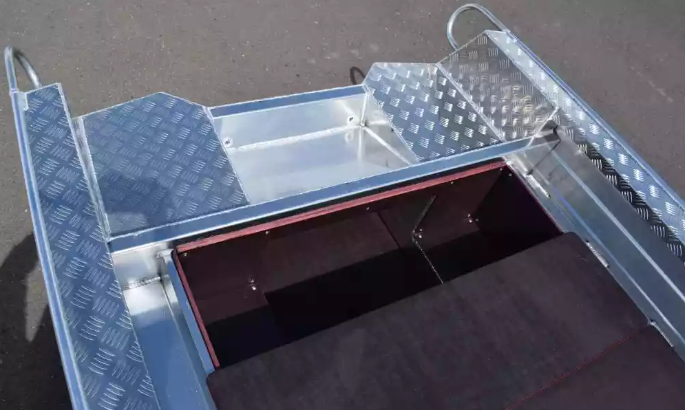 Алюминиевая лодка Wyatboat-390Р Fish в Обнинске