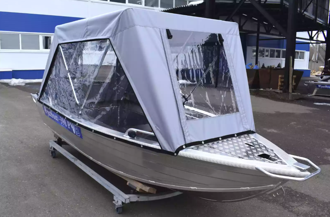 Алюминиевая лодка Wyatboat-390РМ в Обнинске