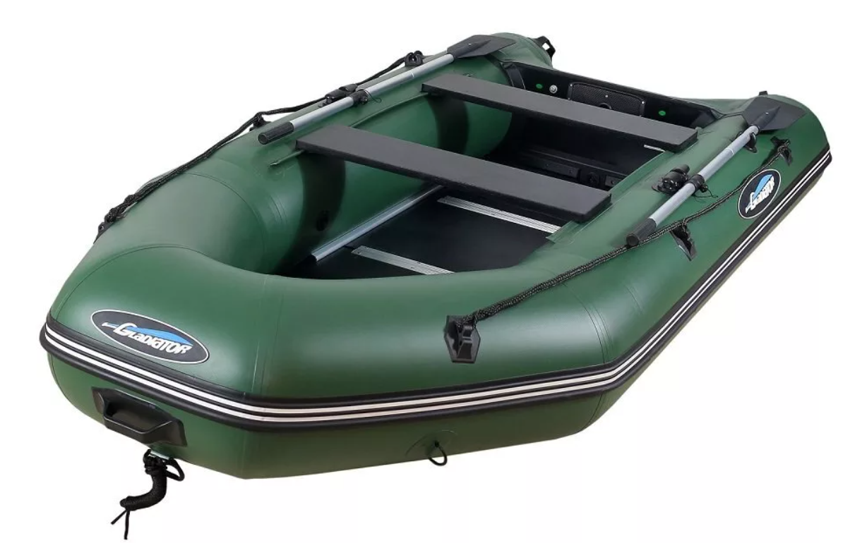 МОТОРНО-ГРЕБНАЯ ЛОДКА ПВХ GLADIATOR A 320 ТК С ФАНЕРНЫМ ПОЛОМ в Обнинске