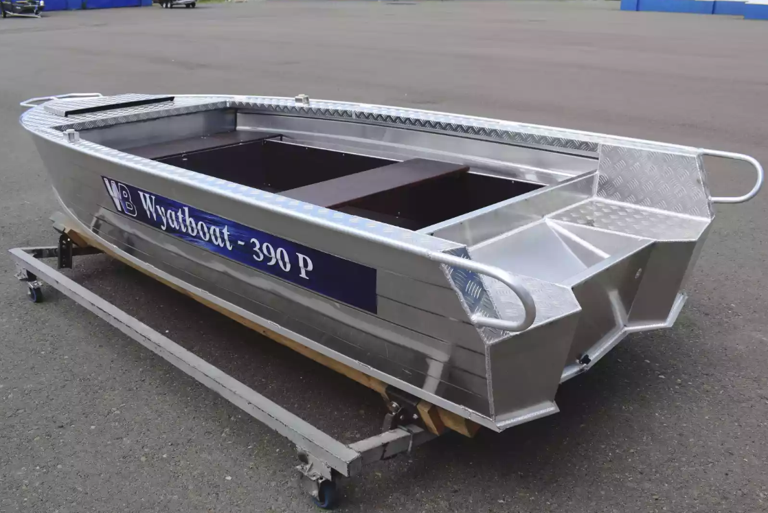 Алюминиевая лодка Wyatboat-390Р PRO в Обнинске