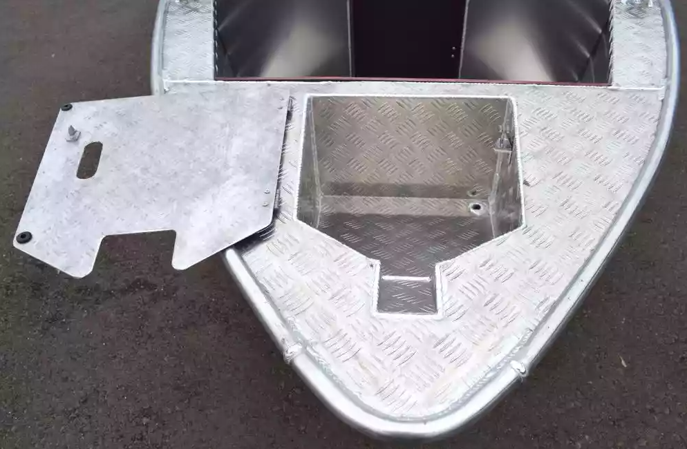 Алюминиевая лодка Wyatboat-390 DCM Увеличенный борт в Обнинске