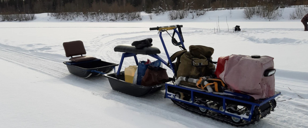 Мотобуксировщик Альбатрос-L 8 без фары в Обнинске