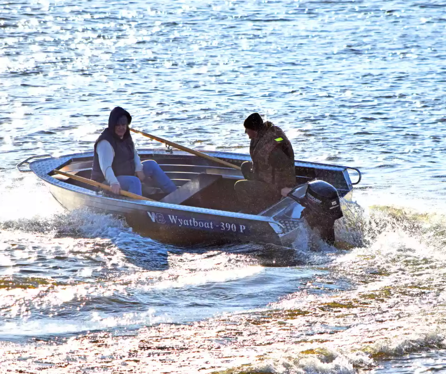 Алюминиевая лодка Wyatboat-390 P в Обнинске