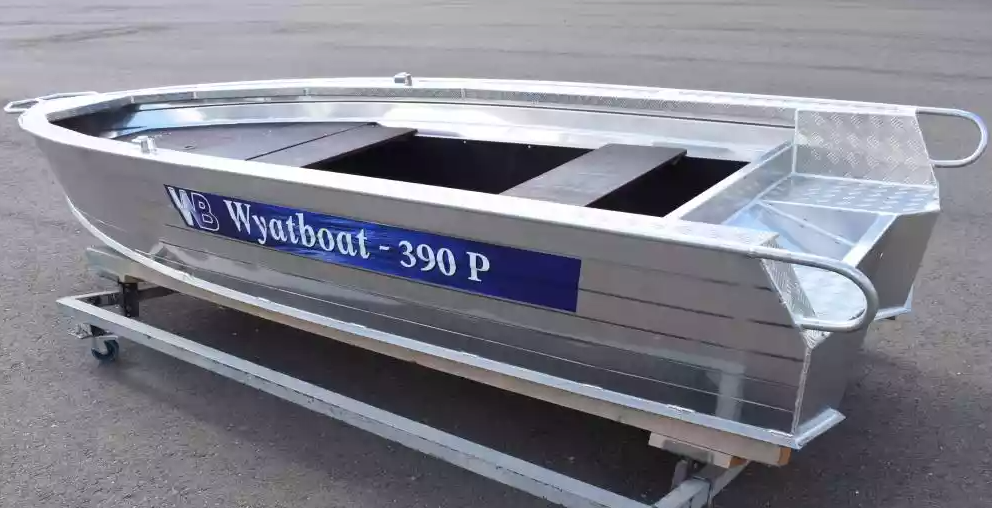 Алюминиевая лодка Wyatboat-390Р Fish в Обнинске