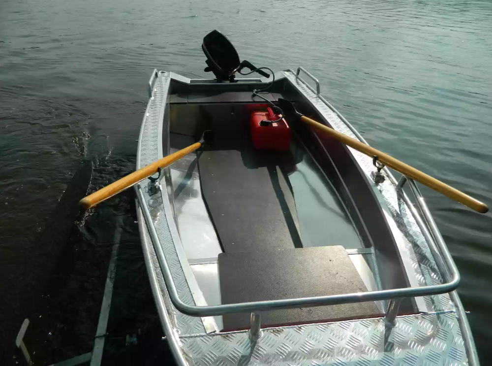 Алюминиевая лодка Wyatboat-390 У в Обнинске