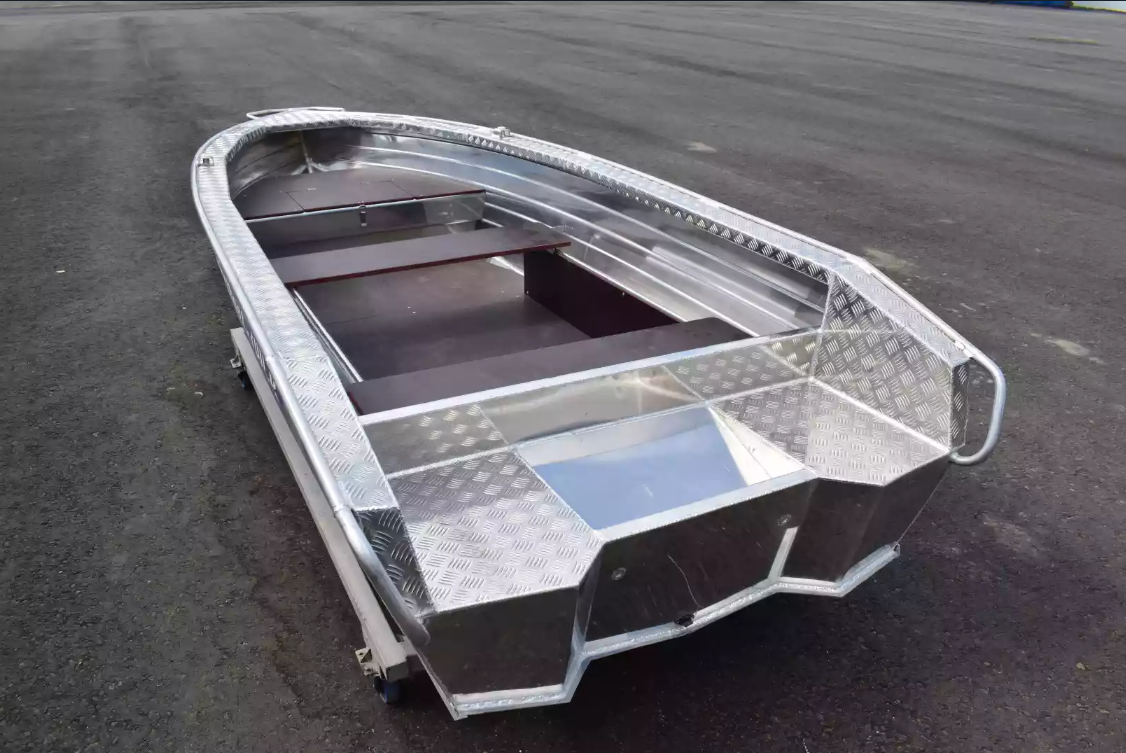 Алюминиевая лодка Wyatboat-390Р Увеличенный борт в Обнинске
