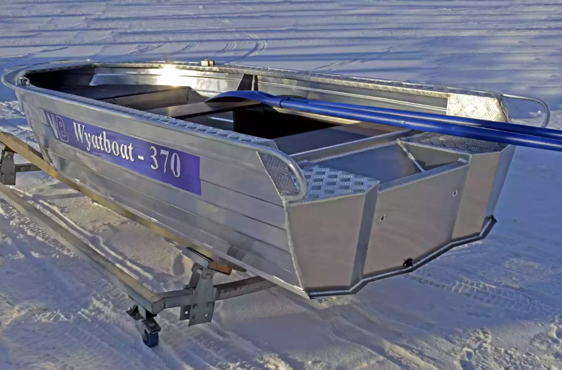 Алюминиевая лодка Wyatboat-370 Р в Обнинске